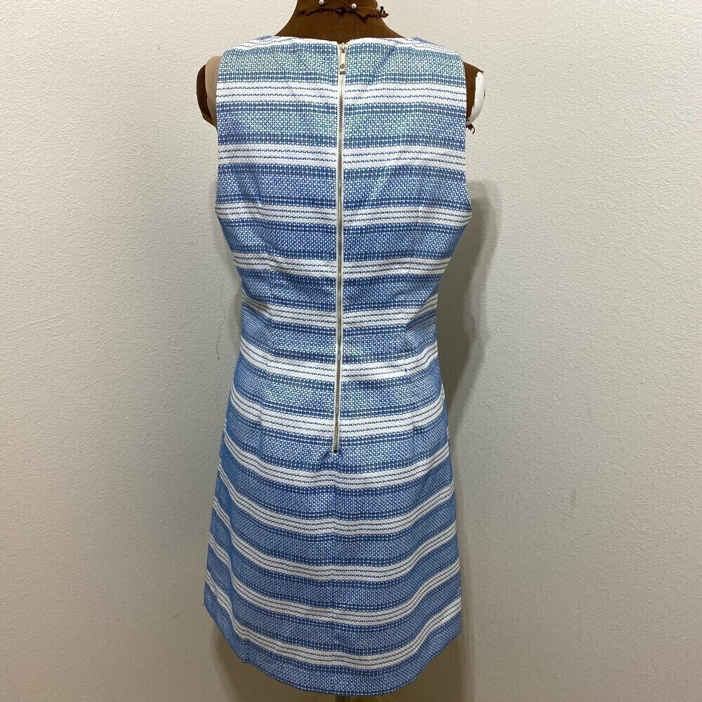 Tommy Hilfiger Women's Stitch Stripe Shift Dress Size 10 - Picture 4 of 8